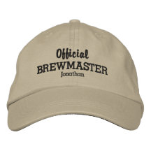 Funny Oficial Brewmaster Beer Lover Nome Personali