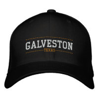 Galveston Texas EUA Embroiderando Chapéus