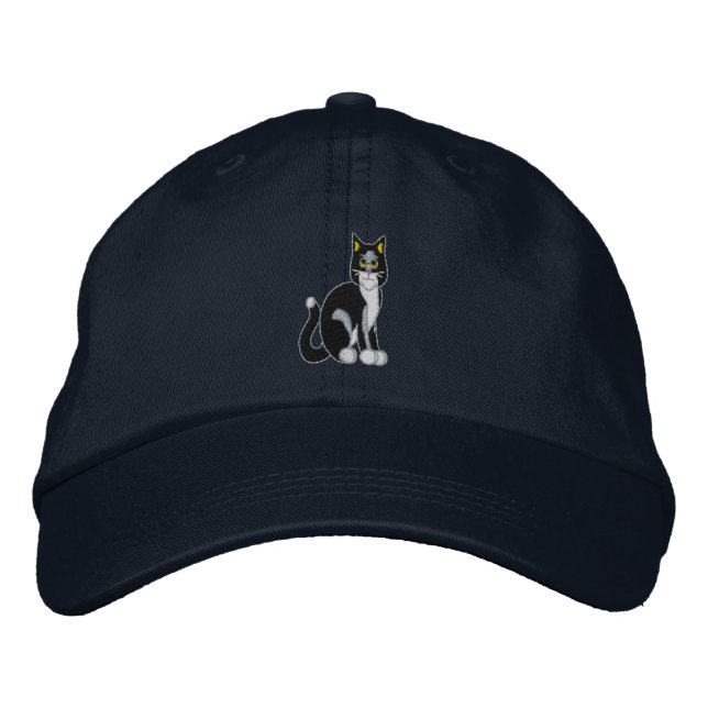 Boné Bordado Gato (Frente)