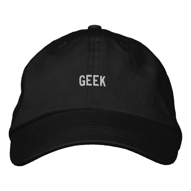 Boné Bordado Geek (Frente)