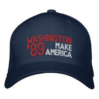 Boné Bordado George Washington "Make America" Hat