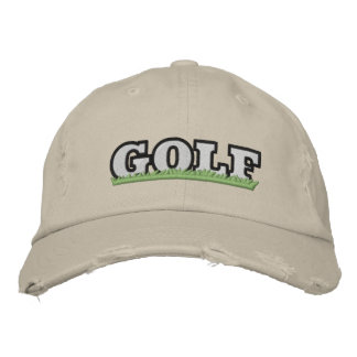 Boné Bordado GOLF Distressed