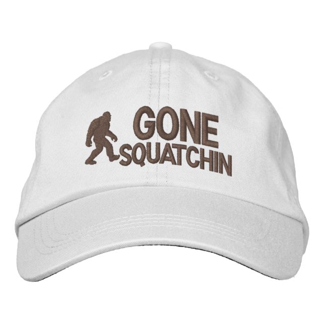 Boné Bordado Gone Squatchin (Frente)