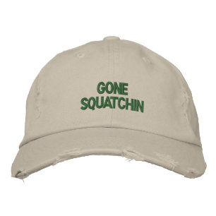 Boné Bordado Gone Squatchin