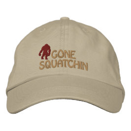 Boné Bordado Gone Squatchin
