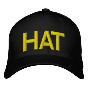 BONÉ BORDADO HAT