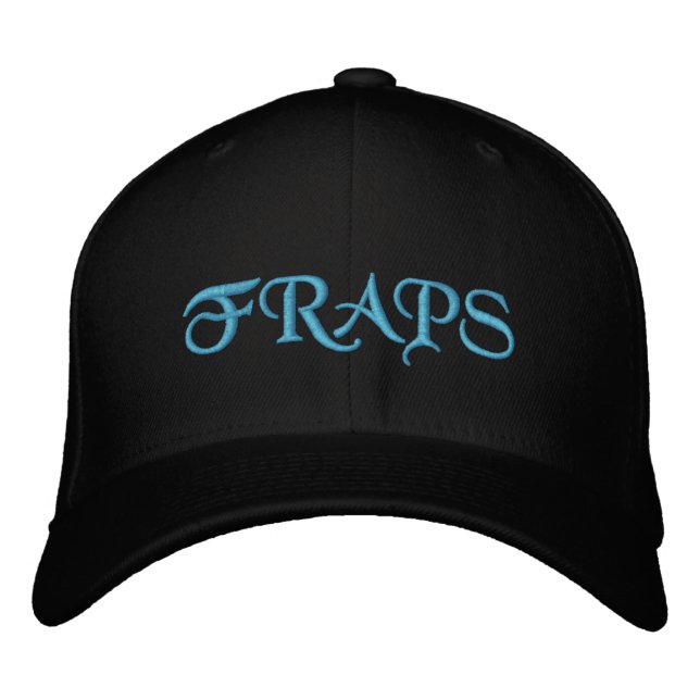 Boné Bordado Hat do Membro da Equipe FRAPS (Frente)