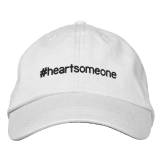Boné Bordado #HEARTSOMEONE Ódio Ajustável