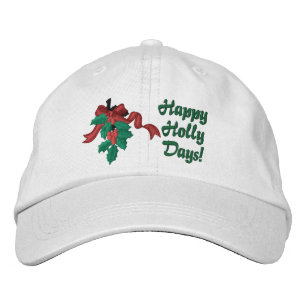 Boné Bordado Holly Days