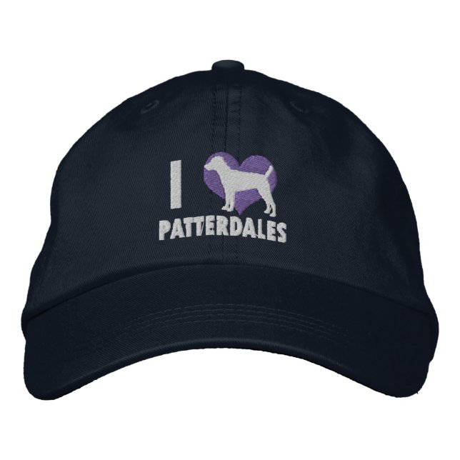 Boné Bordado I Love Patterdales Embroidered Hat (Azul) (Frente)