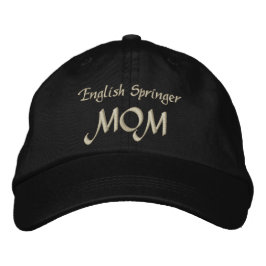 Boné Bordado Inglês Springer Mãe Gifts
