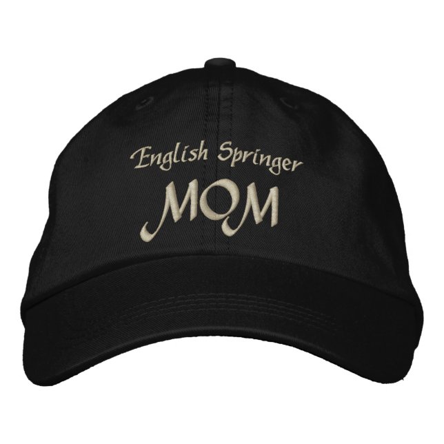 Boné Bordado Inglês Springer Mãe Gifts (Frente)