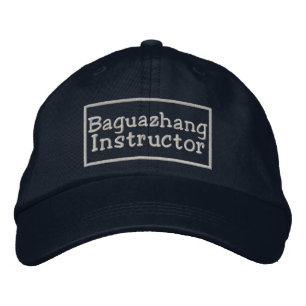 Boné Bordado Instrutor de Baguazhang