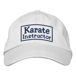 Boné Bordado Instrutor Karate