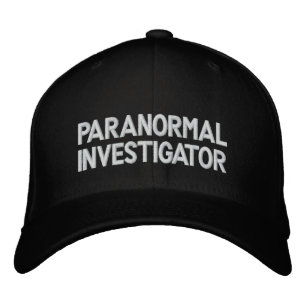 Boné Bordado Investigador Paranormal