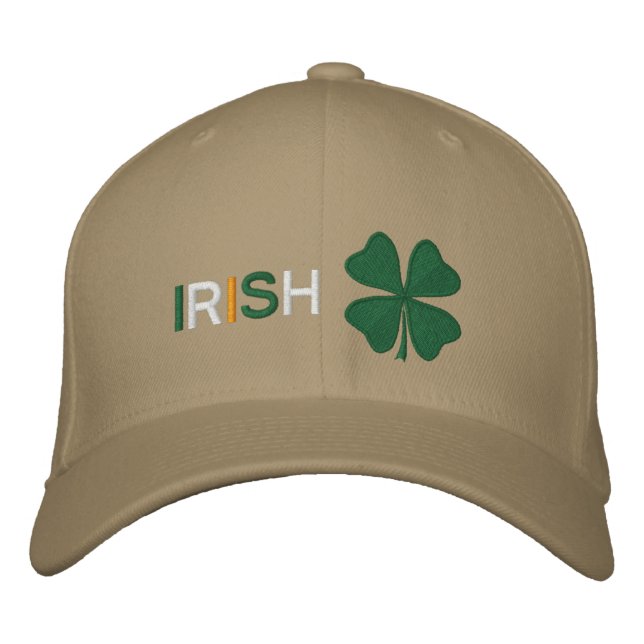 Boné Bordado Irlandês Clover Embroiderado Hat (Frente)