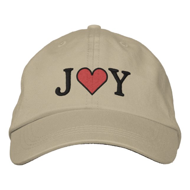 BONÉ BORDADO JOY (Frente)