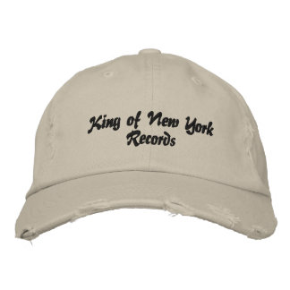Boné Bordado King of New York Records hat (dez índios)