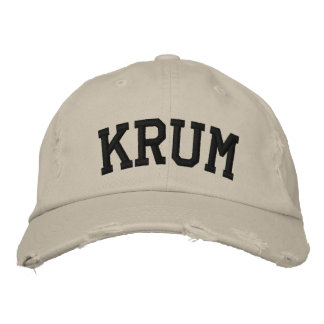Boné Bordado Krum Embroiderado Hat