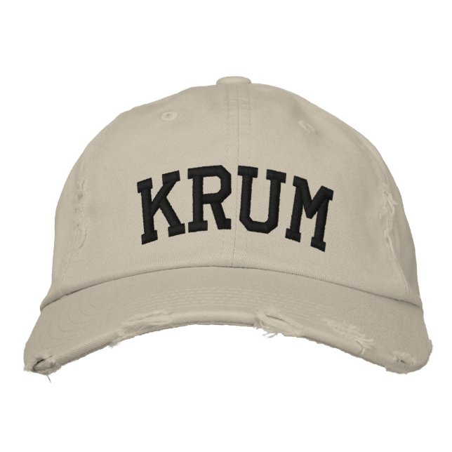 Boné Bordado Krum Embroiderado Hat (Frente)