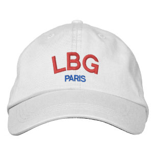 Boné Bordado Le Bourget Airport (Paris) Hat