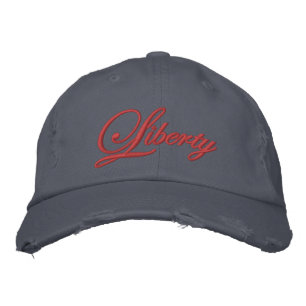 Boné Bordado Liberty Embroiderou Chapéu
