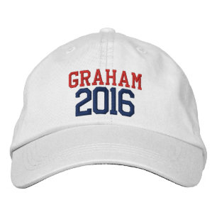Boné Bordado Lindsey Graham Presidente 2016