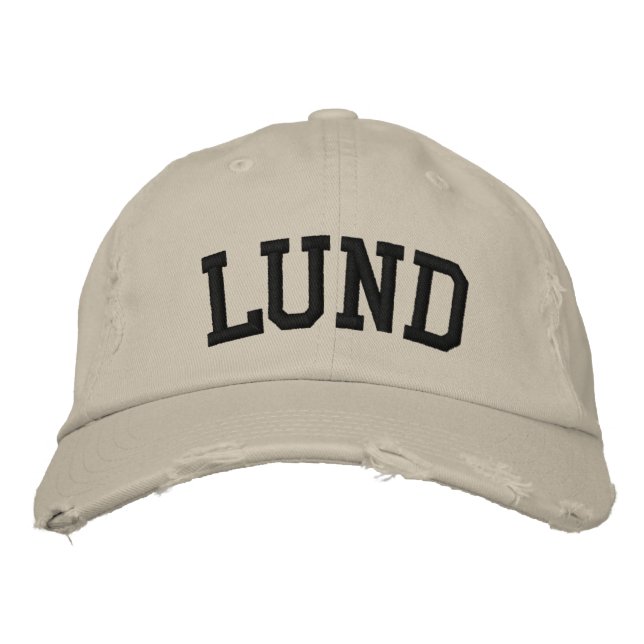 Boné Bordado Lund Embroidered Hat (Frente)