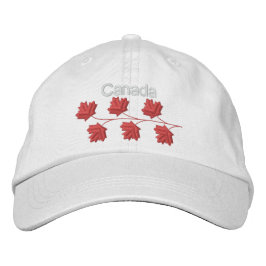 Boné Bordado Maple Leaf Canada