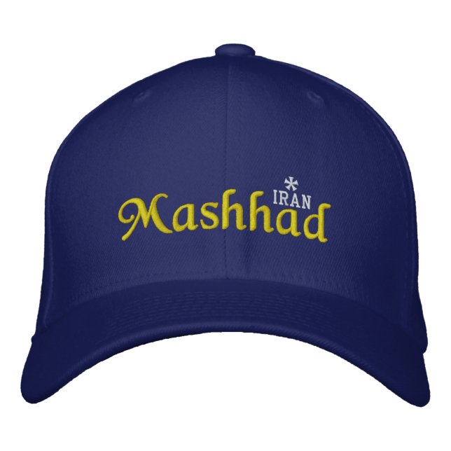 Boné Bordado Mashhad Irã (Frente)