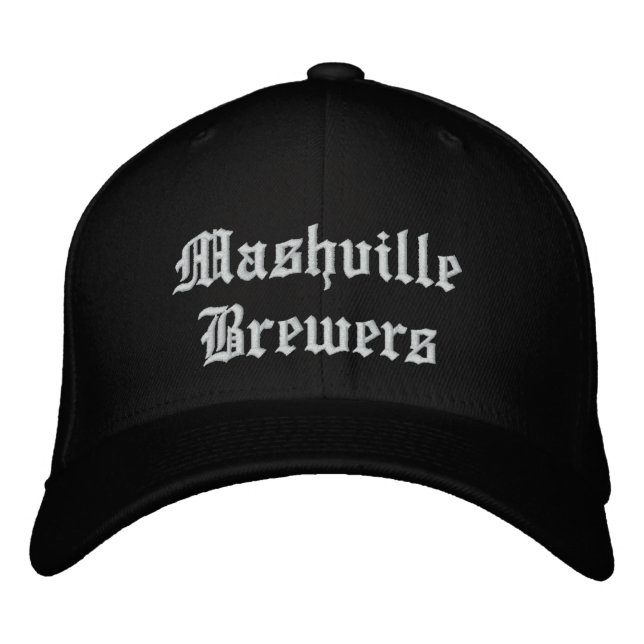 Boné Bordado Mashville Brewer Hat (Frente)