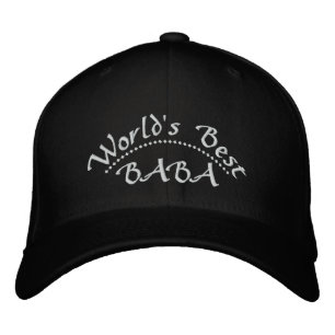 Boné Bordado Melhor BABA do mundo