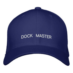Boné bordado mestre Dock