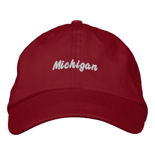 Boné Bordado Michigan Hat (Frente)