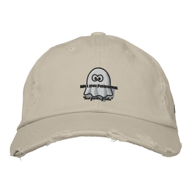 Boné Bordado Mile High Parnaormal Logotipo Ghostie Hat (Frente)