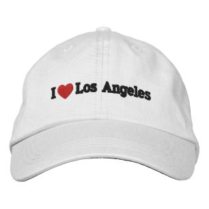 Boné Bordado Mim chapéu bordado Los Angeles do coração