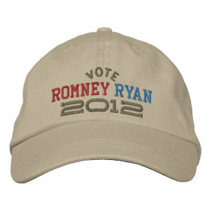 Boné Bordado Mitt Romney Paul Ryan 2012