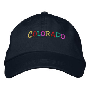 Boné Bordado Namedrop Nation_Colorado multicolor