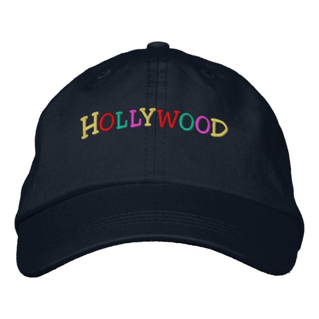 Boné Bordado Namedrop Nation_Hollywood multicolor (Frente)