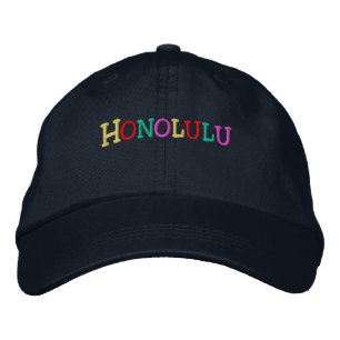 Boné Bordado Namedrop Nation_Honolulu multicolor