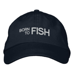 Boné Bordado Nascer de Peixe Bordado Hat
