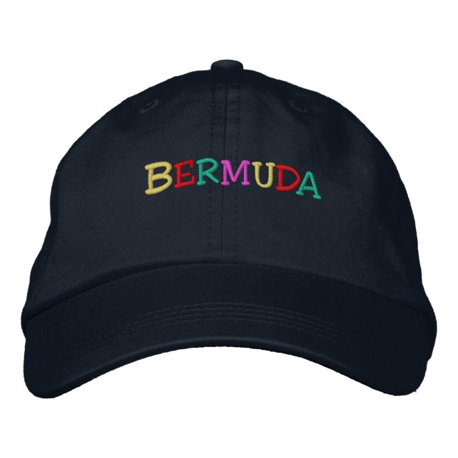 Boné Bordado Nation_Bermuda de nome múltiplo (Frente)
