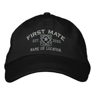 Boné Bordado Náutico Personalizado da Primeira Estrela
