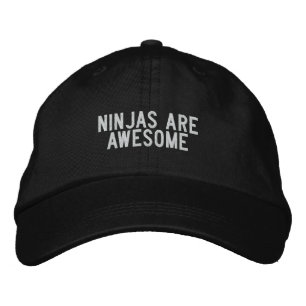 Boné Bordado ninjas são incríveis