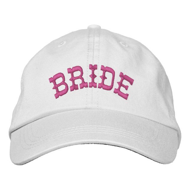 Boné Bordado Nome personalizado BRIDE A07C7H (Frente)