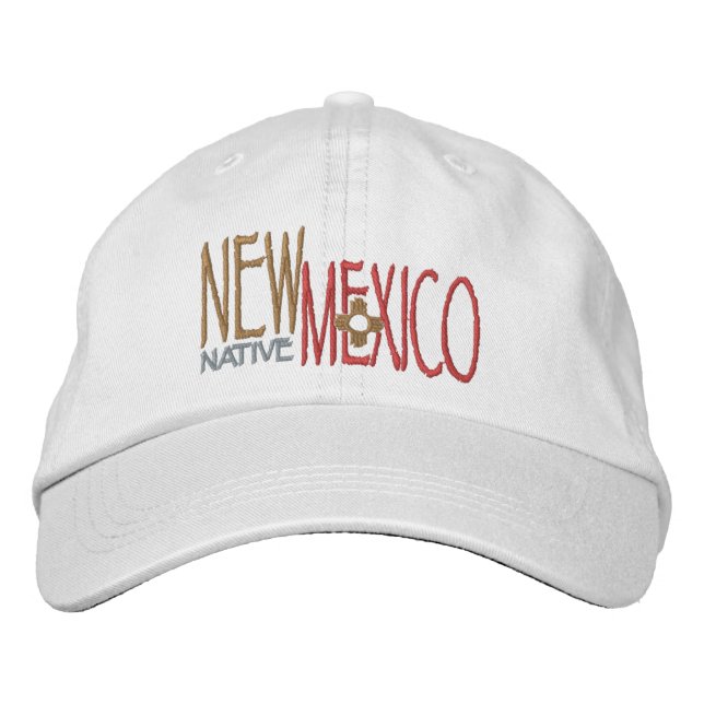 Boné Bordado Novo México Nativo (Frente)