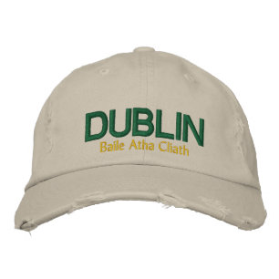Boné Bordado O chapéu de Dublin