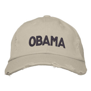 BONÉ BORDADO OBAMA