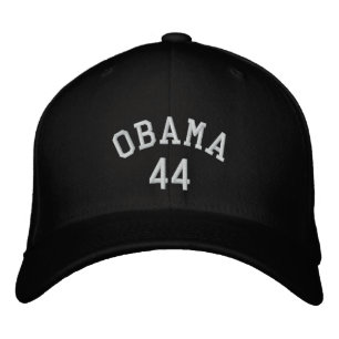 Boné Bordado Obama 44 Bordado Hat