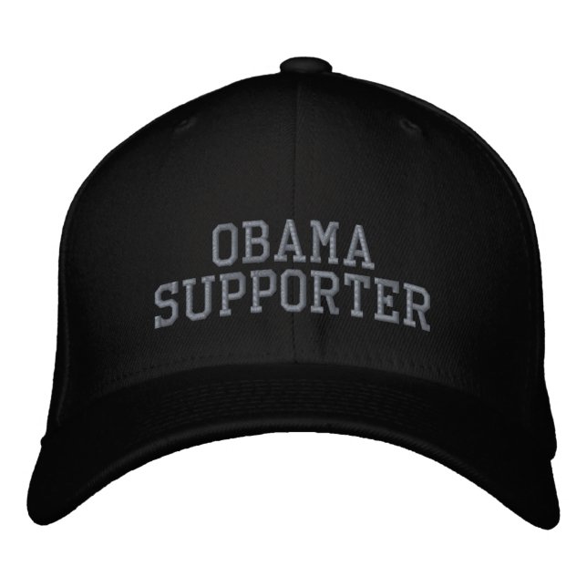 BONÉ BORDADO OBAMA SUPPORTER (Frente)